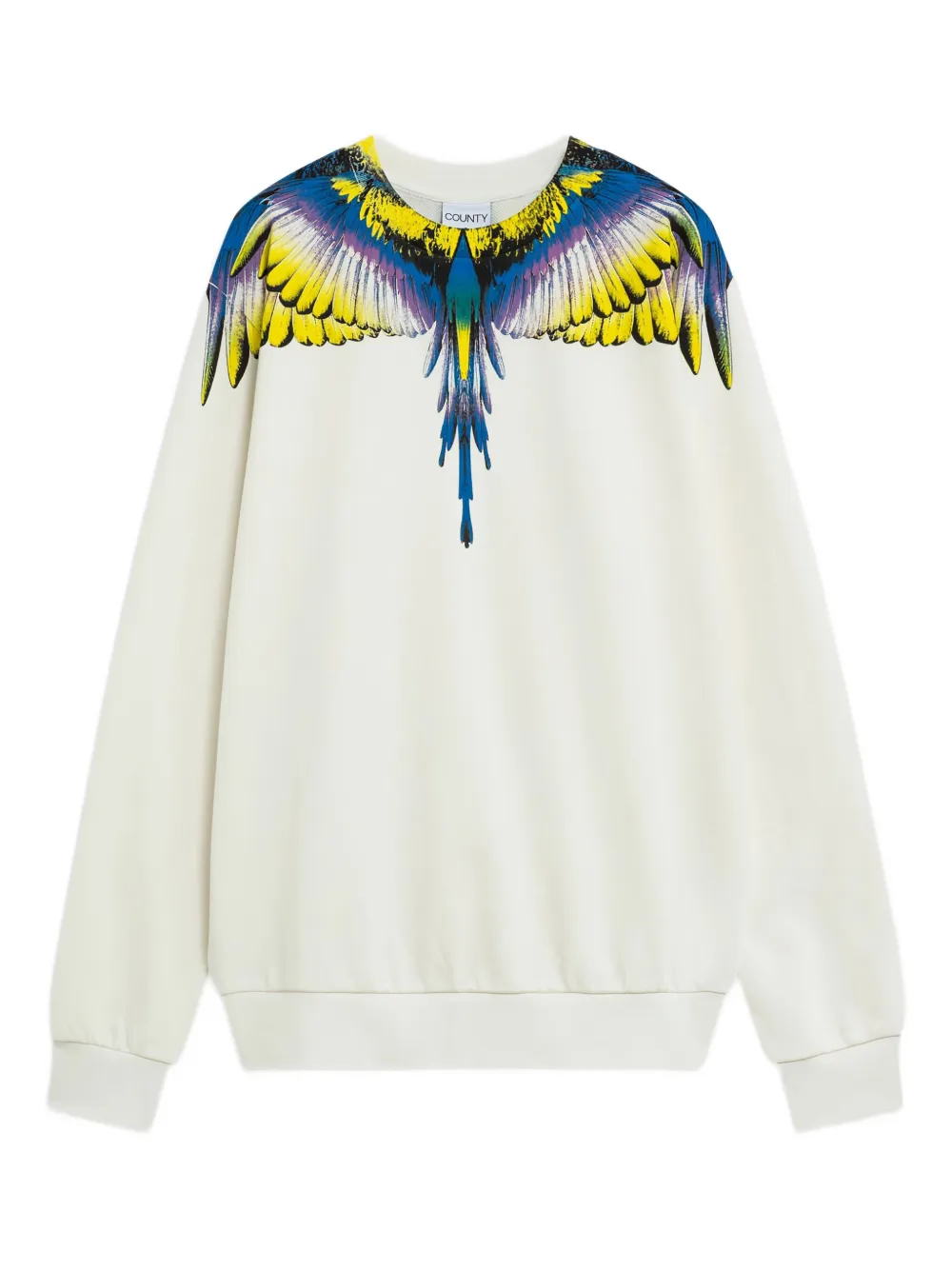 County Of Milan Icon Wings Sweatshirt In White
