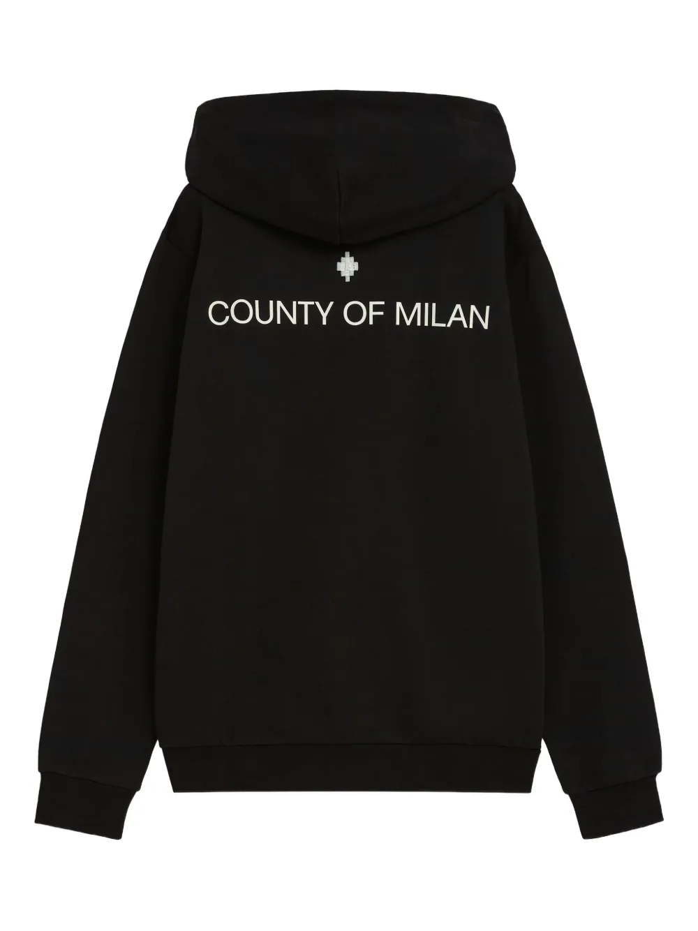 County Of Milan Zip-up Hoodie In Black