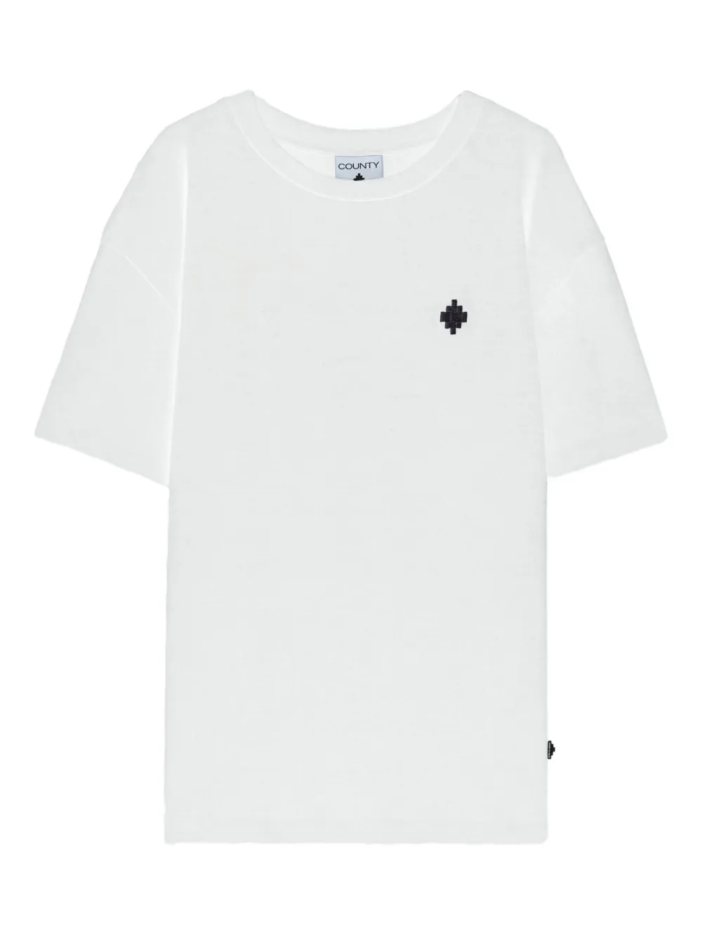 County Of Milan Marcelo Burlon  T-shirts And Polos White In White