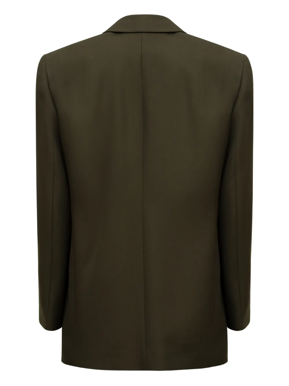 Lgn Louis Gabriel Nouchi Double-breasted Wool Jacket In Green