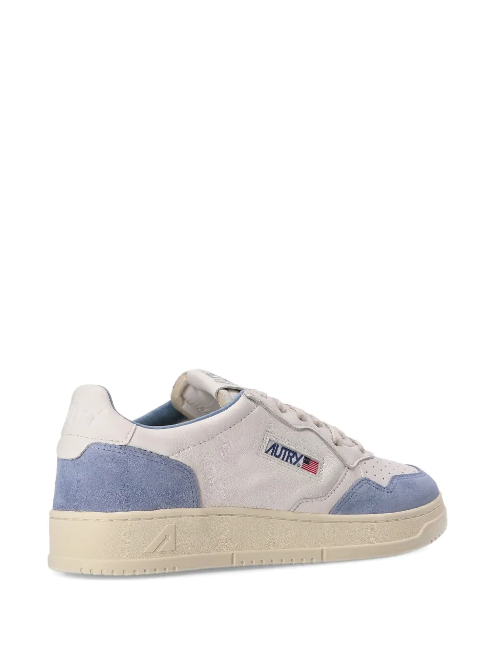 Autry Medalist geperforeerde sneakers Wit