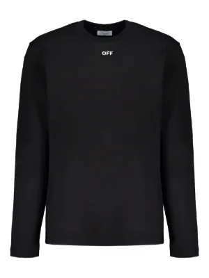 Off-White long-sleeve t-shirt | Black | FARFETCH