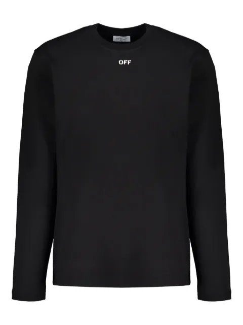 Off-White playera manga larga
