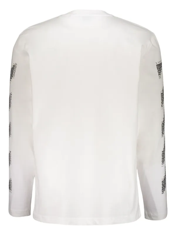 Off-White ストライプ ロングTシャツ | ホワイト | FARFETCH JP