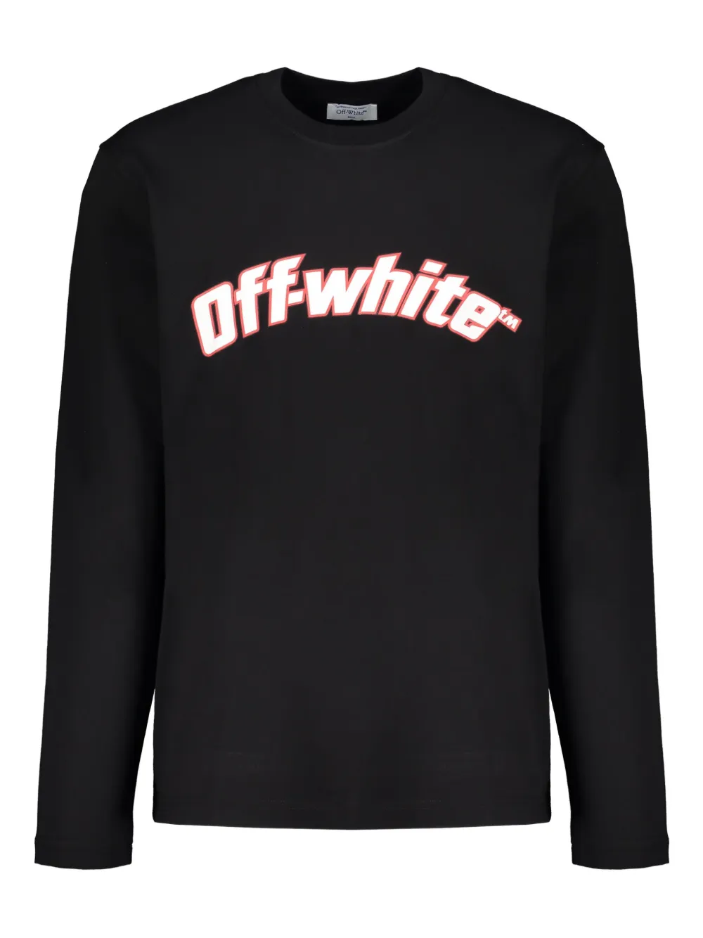 Off-White playera manga larga con estampado gráfico | negro | Image 1