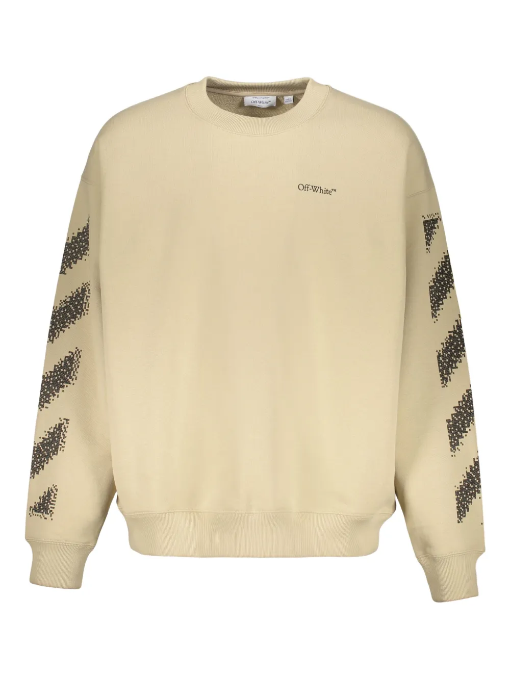 Off-White sudadera con rayas diagonales | neutro | Image 1