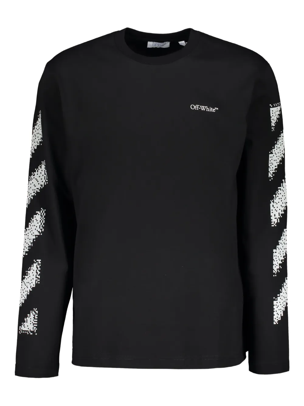 Off-White playera manga larga con estampado gráfico | negro | Image 1