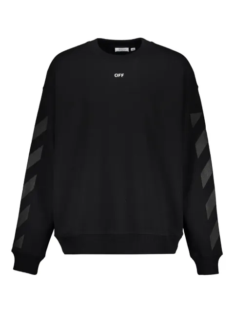 Off-White chevron long-sleeve sweatshirt