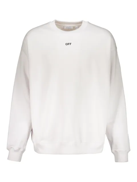 Off-White long-sleeve print sweatshirt