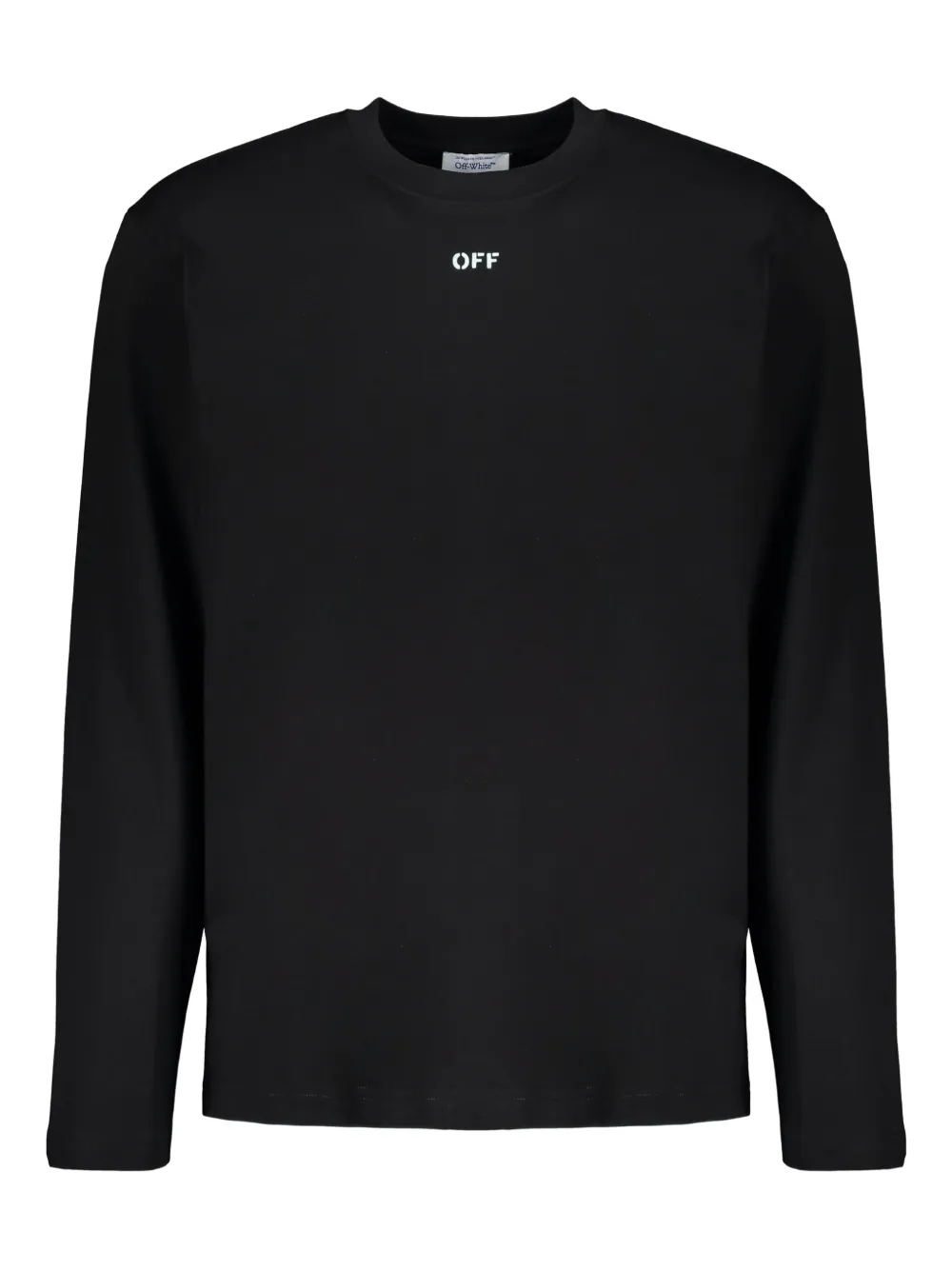 Off-White ロングTシャツ - ブラック Off-White ロングTシャツ - ブラック