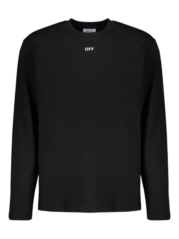 Off-White ロングTシャツ | ブラック | FARFETCH JP