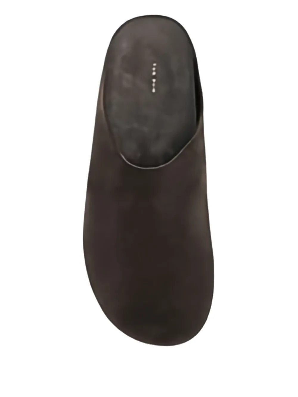 The Row Hudson Round-toe Mules In Brown