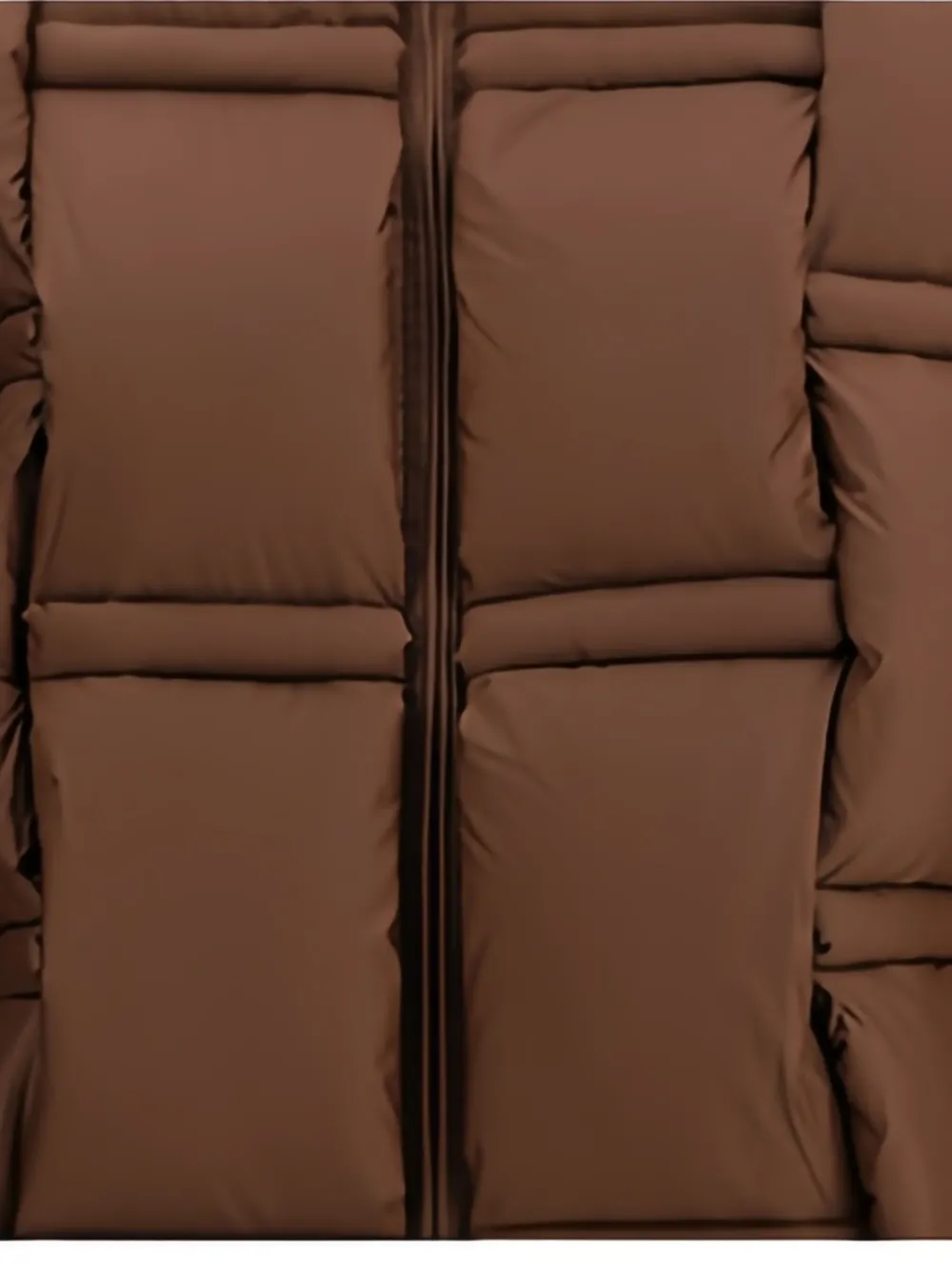 RAXXY Gewatteerd donsjack met rits Bruin