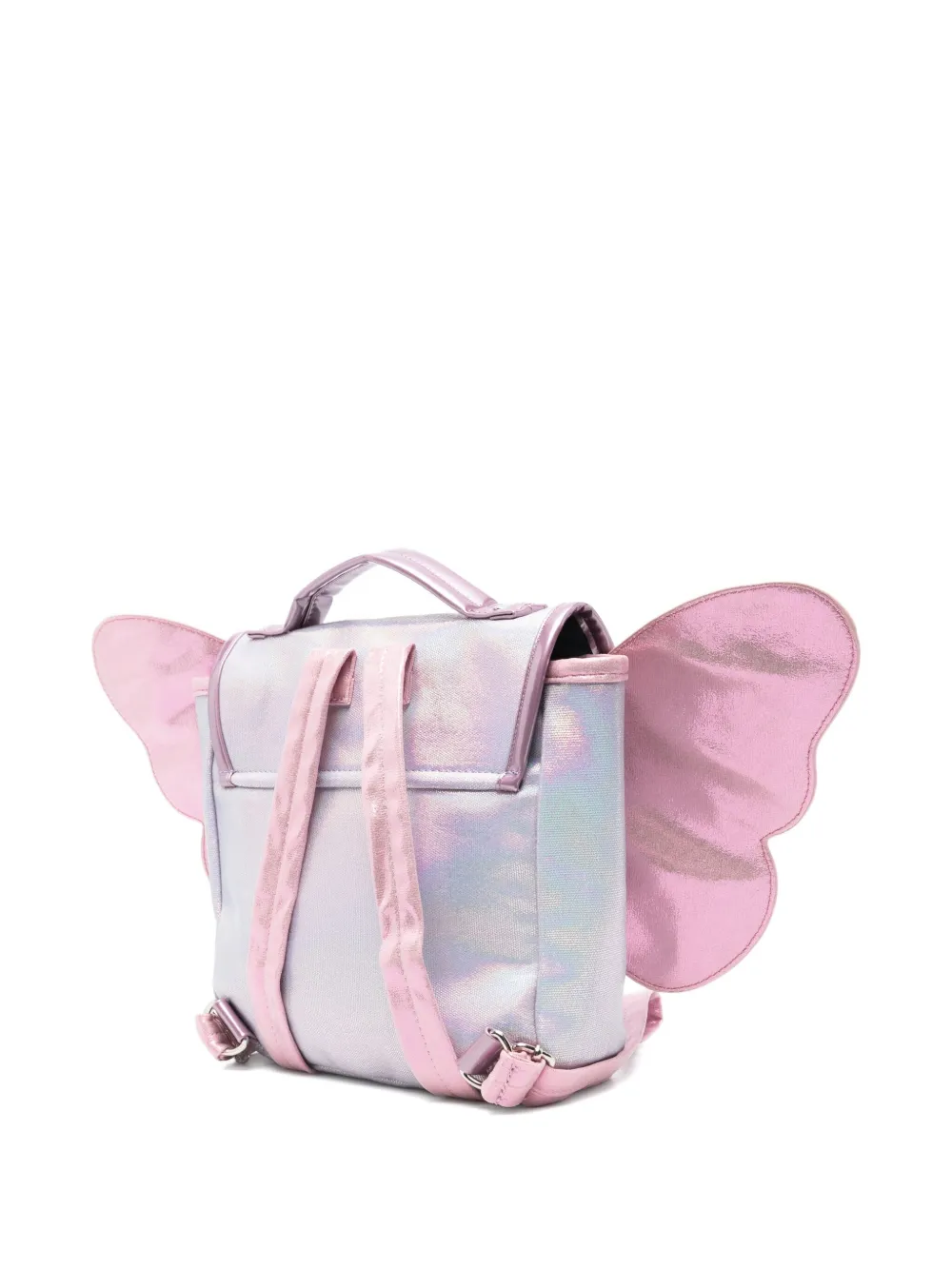 Caramel butterfly backpack - Zilver