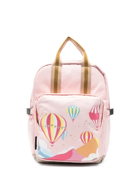 Caramel balloon-print backpack