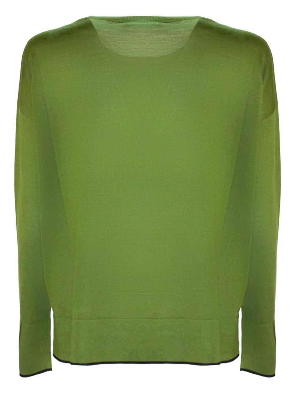 Kangra Cashmere Crew-neck Sweater In Green