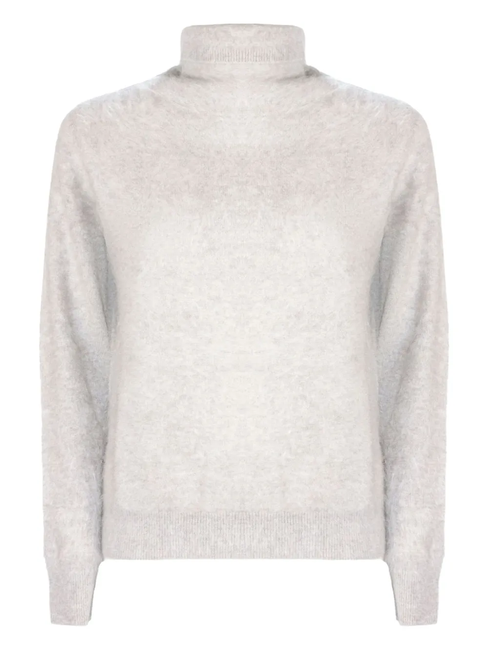 Kangra Cashmere Roll-neck Sweater In Gray