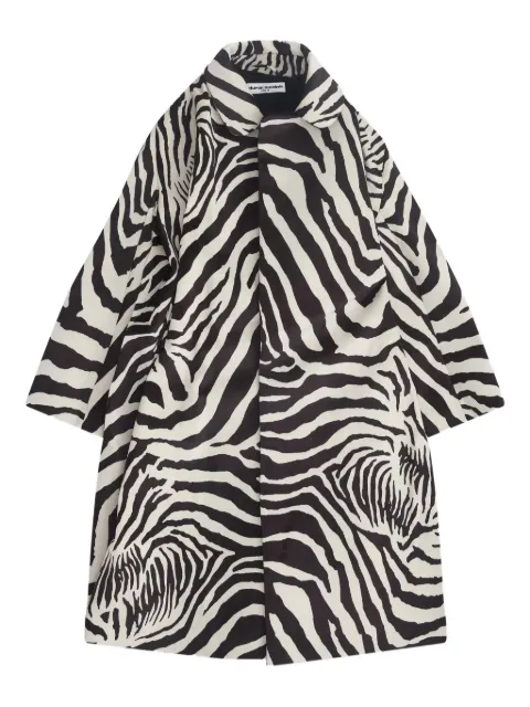 Duran Lantink zebra-print sculptured coat