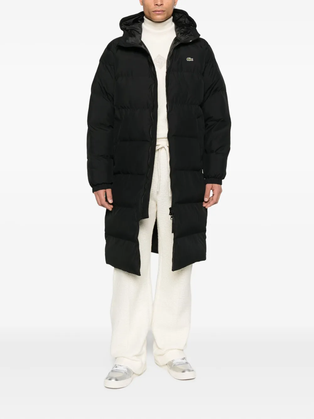 Lacoste abrigo capitonado con capucha | Impermeables | Image 2