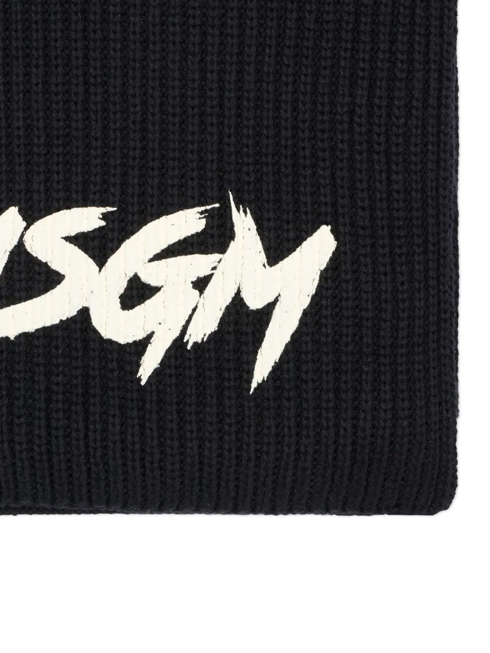 MSGM Kids Sjaal met logoprint Zwart