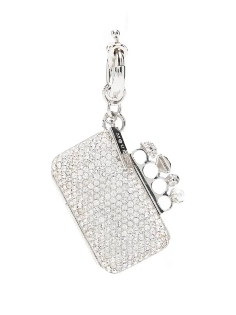 Alexander McQueen micro-clutch charm