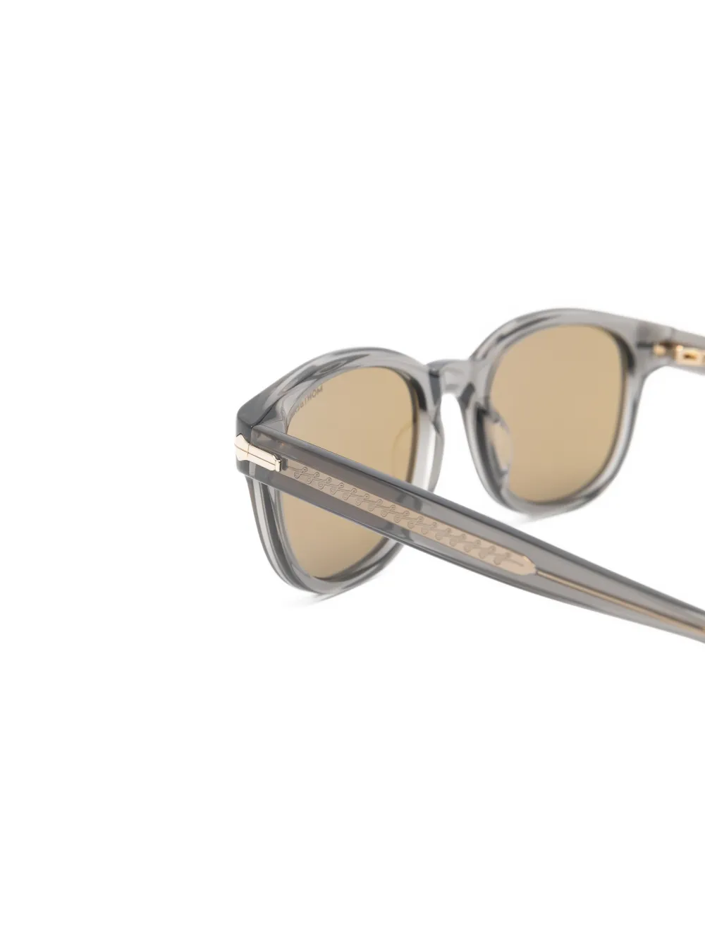 MONT BLANC EYEWEAR Zonnebril met neuskussentjes Grijs