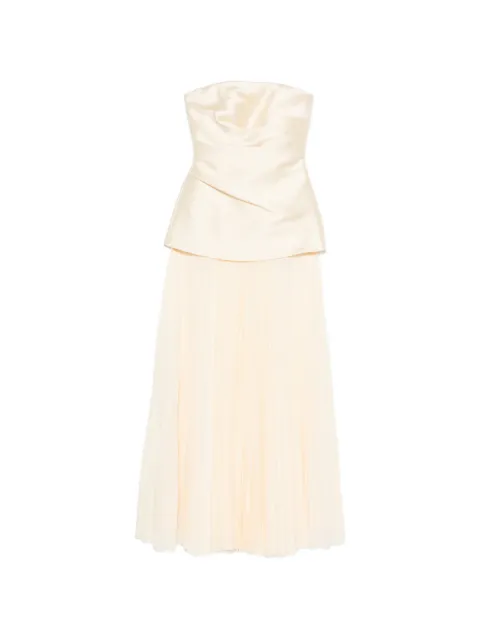 Solace London Claudette ストラップレス ドレス