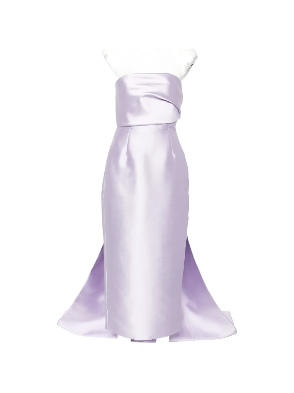 Solace London Kiki strapless midi dress - Viola