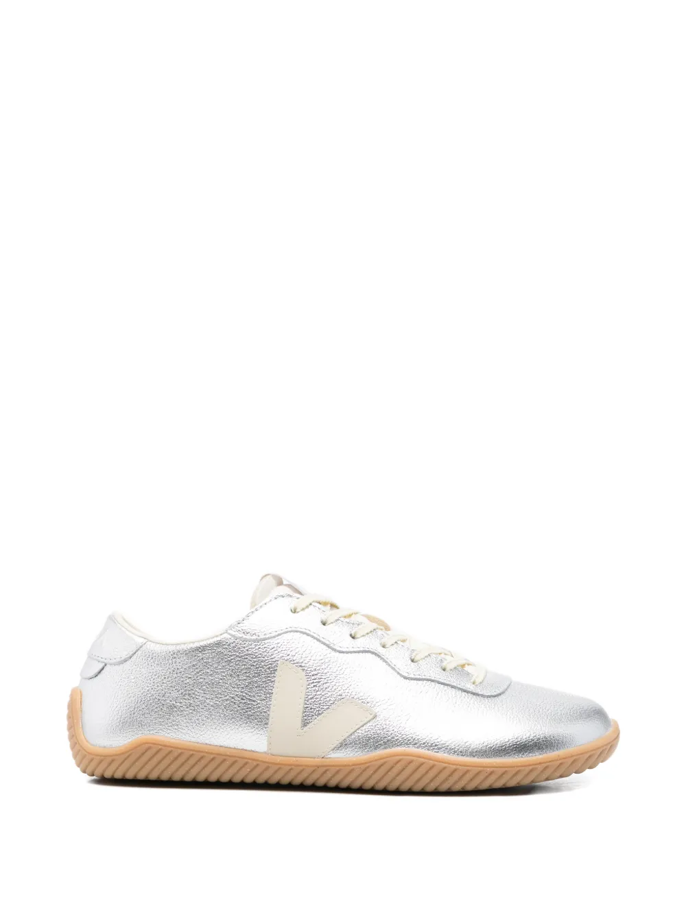 VEJA Jitsu logo-patch sneakers - Argento