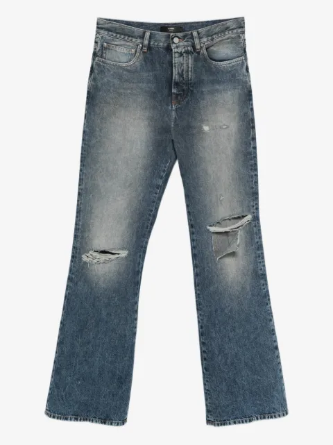 AMIRI ripped-knees bootcut jeans 