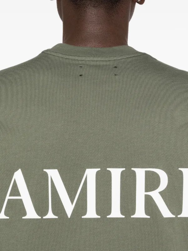 AMIRI MA Core logo-detail T-shirt | Green | FARFETCH CA