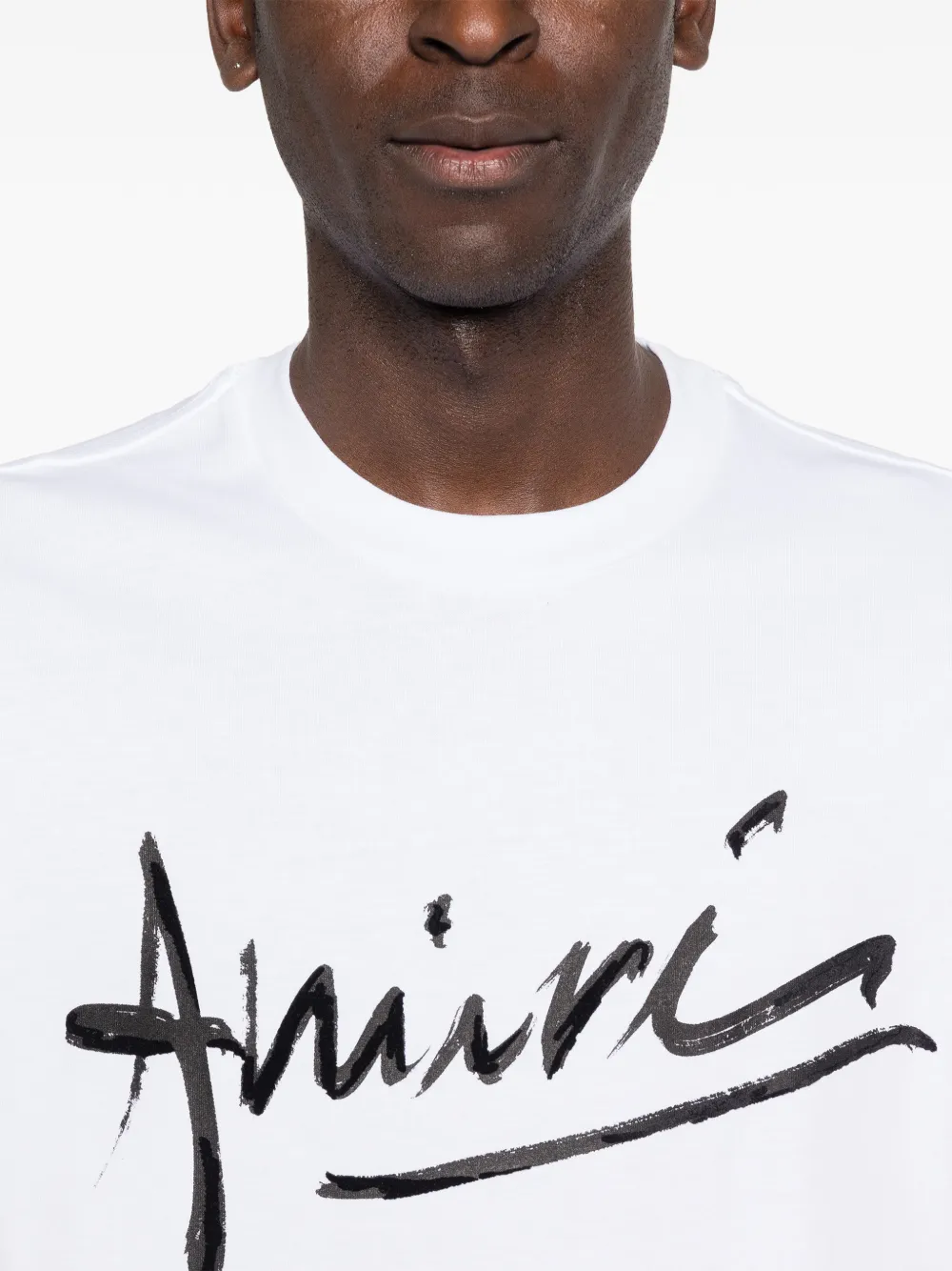 AMIRI ロゴ Tシャツ | ホワイト | FARFETCH JP