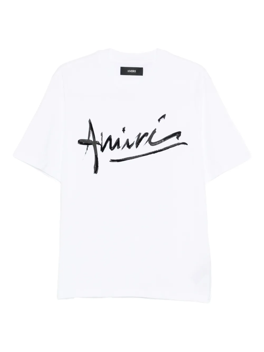 AMIRI camiseta Script con cuello redondo | blanco | Image 1