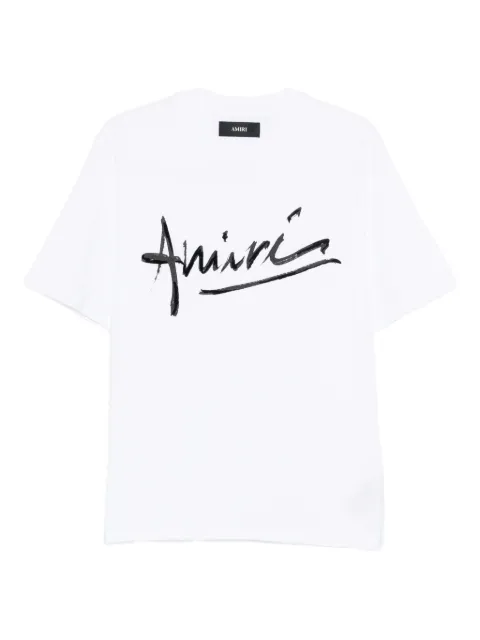 AMIRI Script crew-neck short-sleeve T-shirt