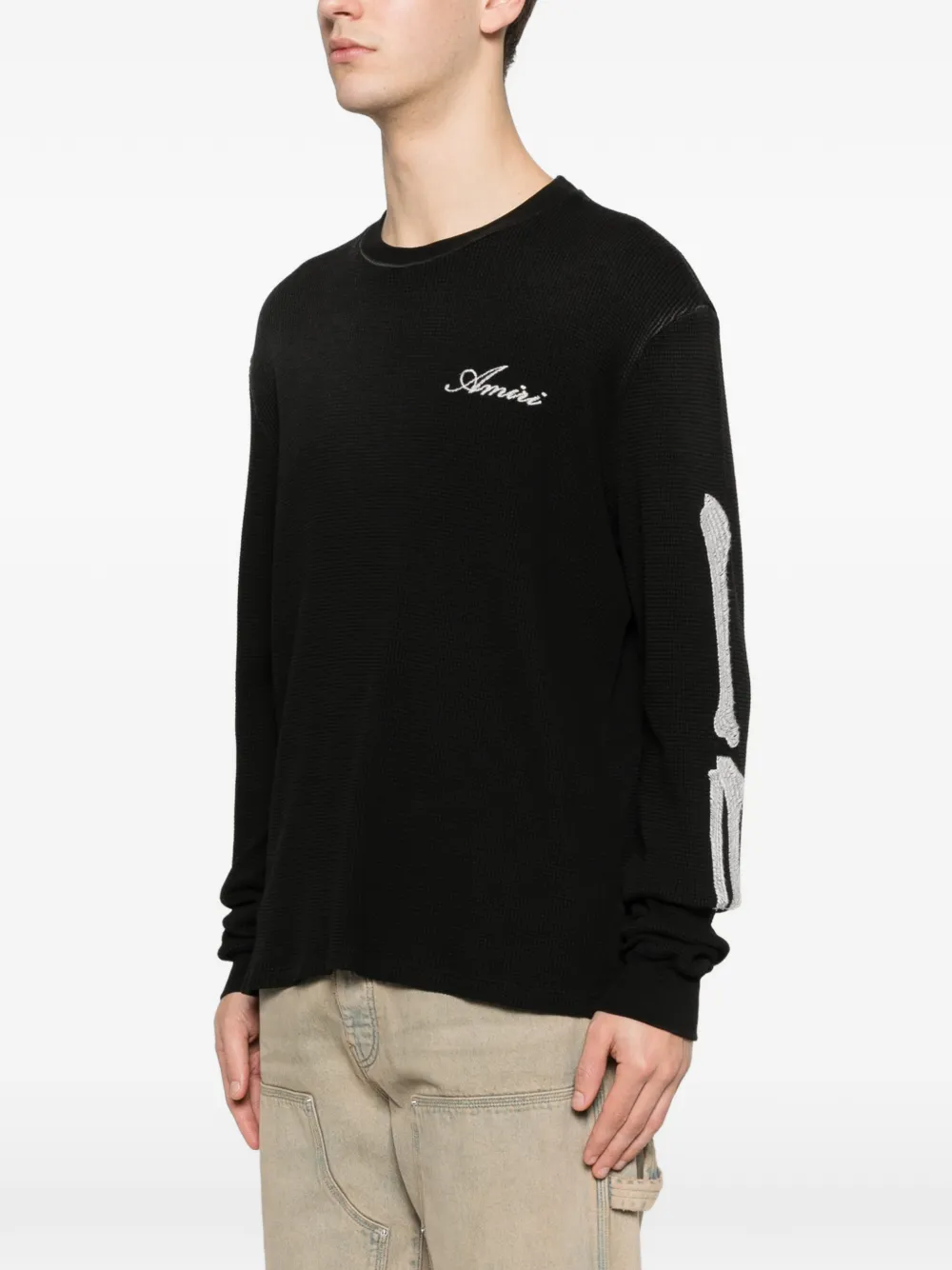 AMIRI T-shirt met patroon Zwart