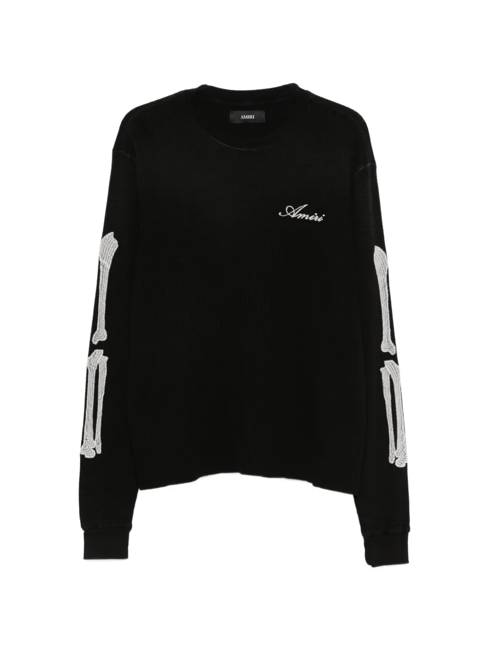 AMIRI Bones Ls Tee long sleeve T-shirt – Black
