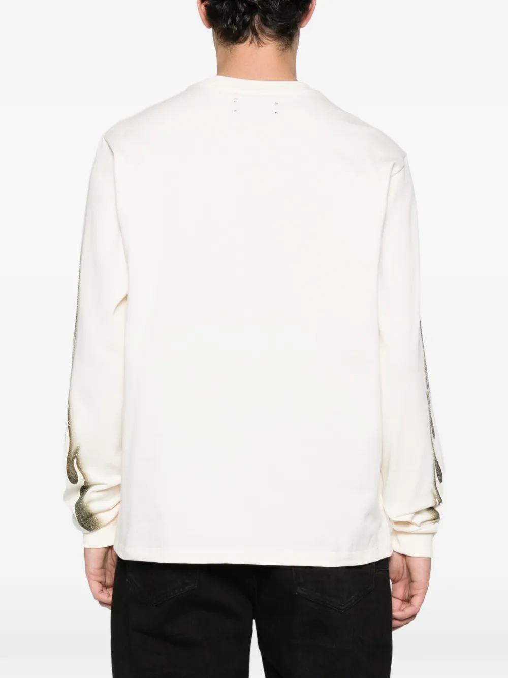 AMIRI Top met lange mouwen Beige