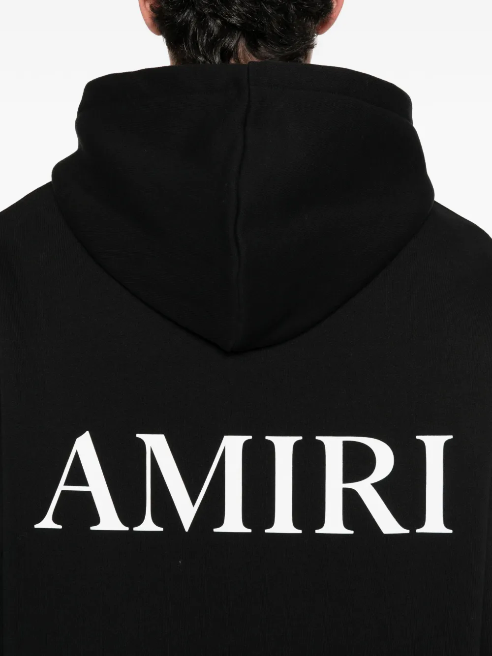 AMIRI Hoodie met logoprint Zwart