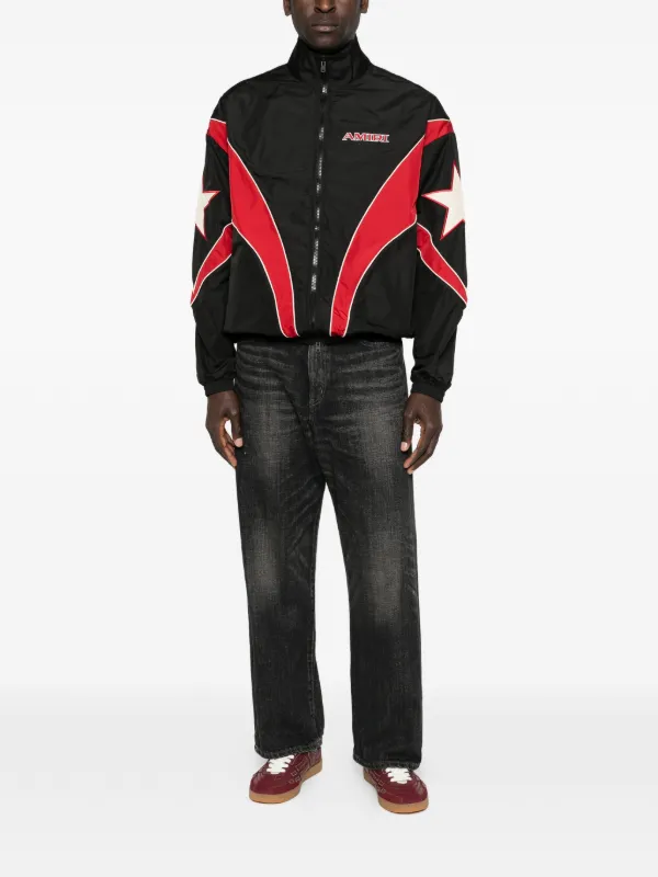 AMIRI Windbreaker zip-up Jacket | Black | FARFETCH