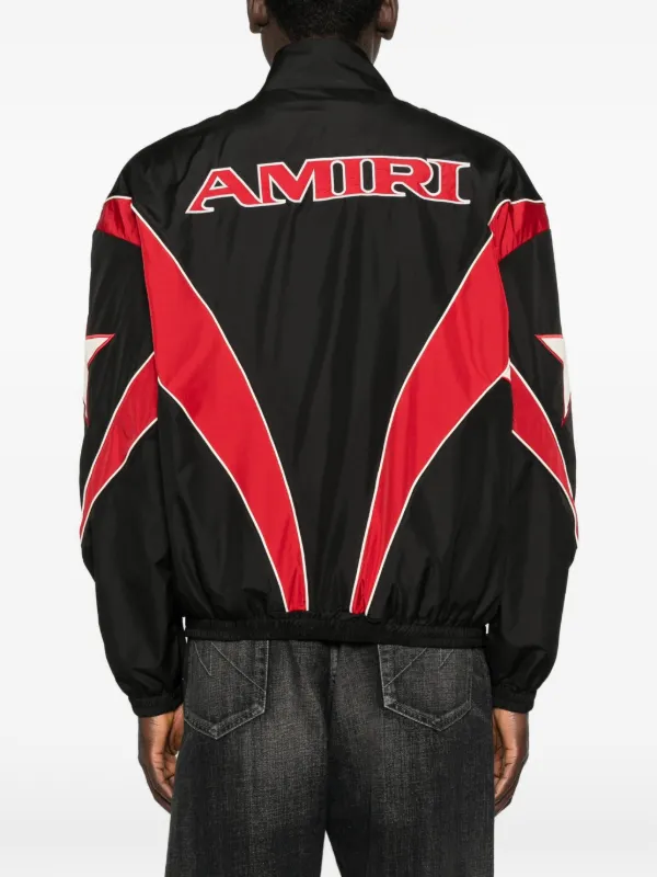 AMIRI Windbreaker zip-up Jacket | Black | FARFETCH