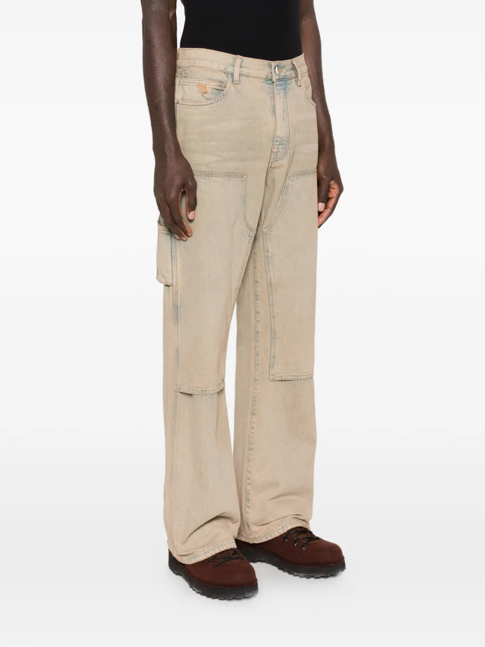  Amiri Vaqueros Carpenter Con Bolsillos - Neutro 