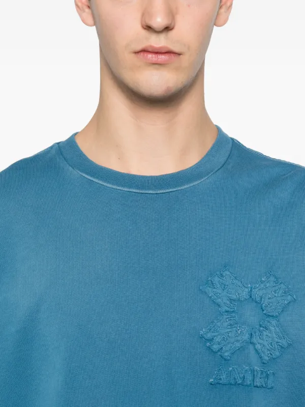 AMIRI MA Quad Oversized T-shirt | Blue | FARFETCH