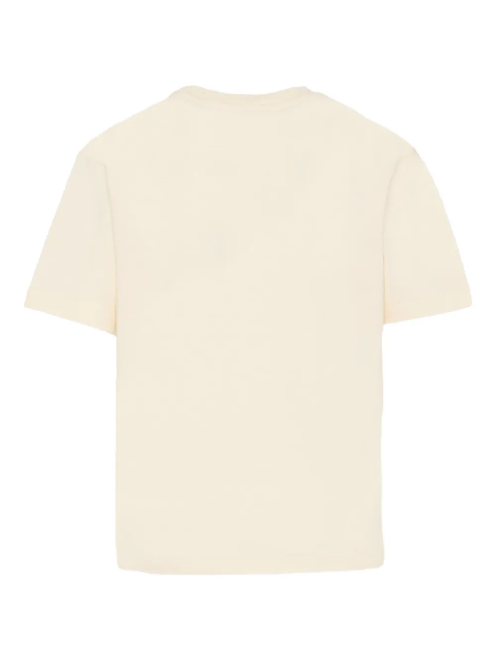 Msgm Graphic T-shirt In Neutral