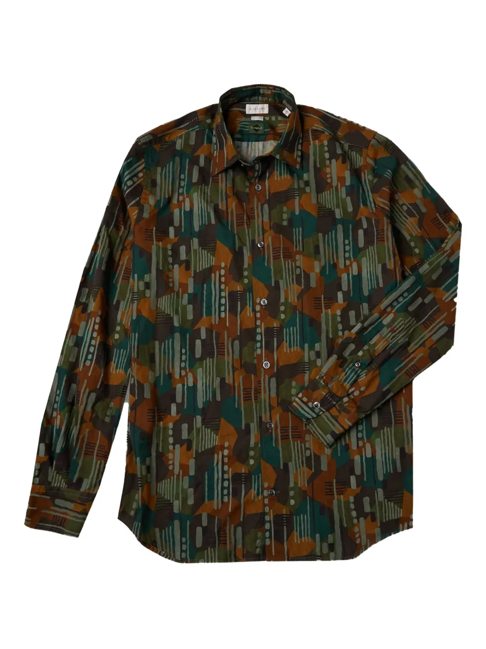 Glanshirt Camicia a fantasia | verde | Image 1