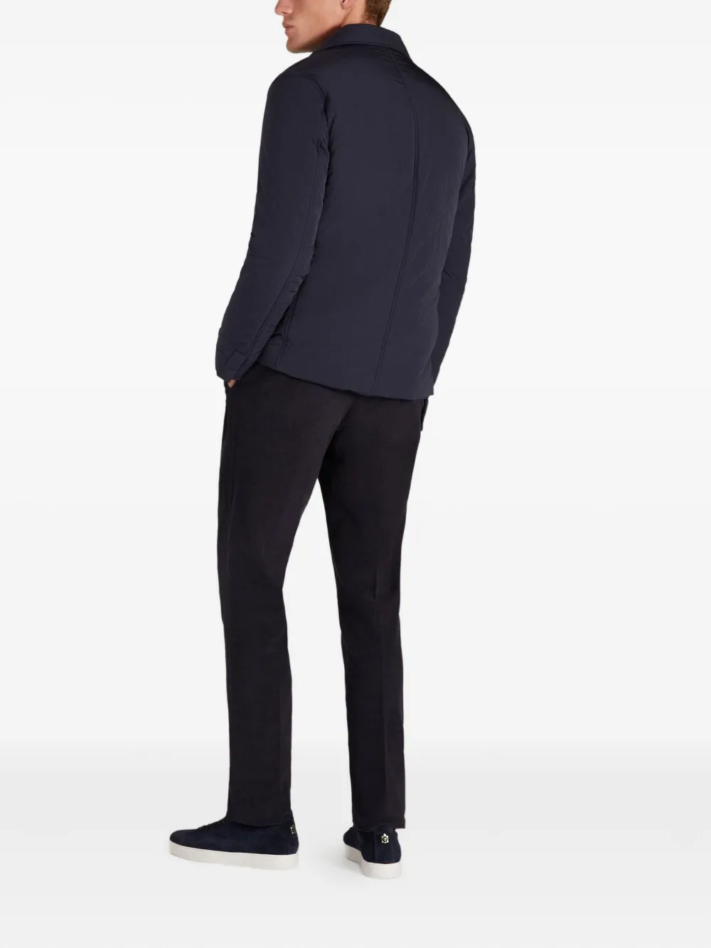 Montedoro Gewatteerd waterdicht jack Blauw