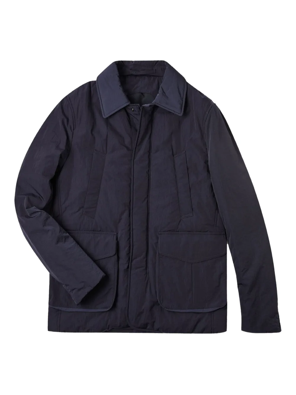 Montedoro quilted waterproof jacket | Blue | Image 1