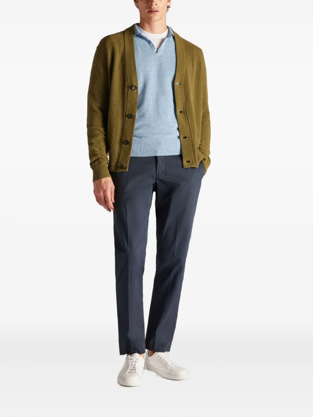 Zanone bouclé-effect cardigan | Cardigans | Image 2