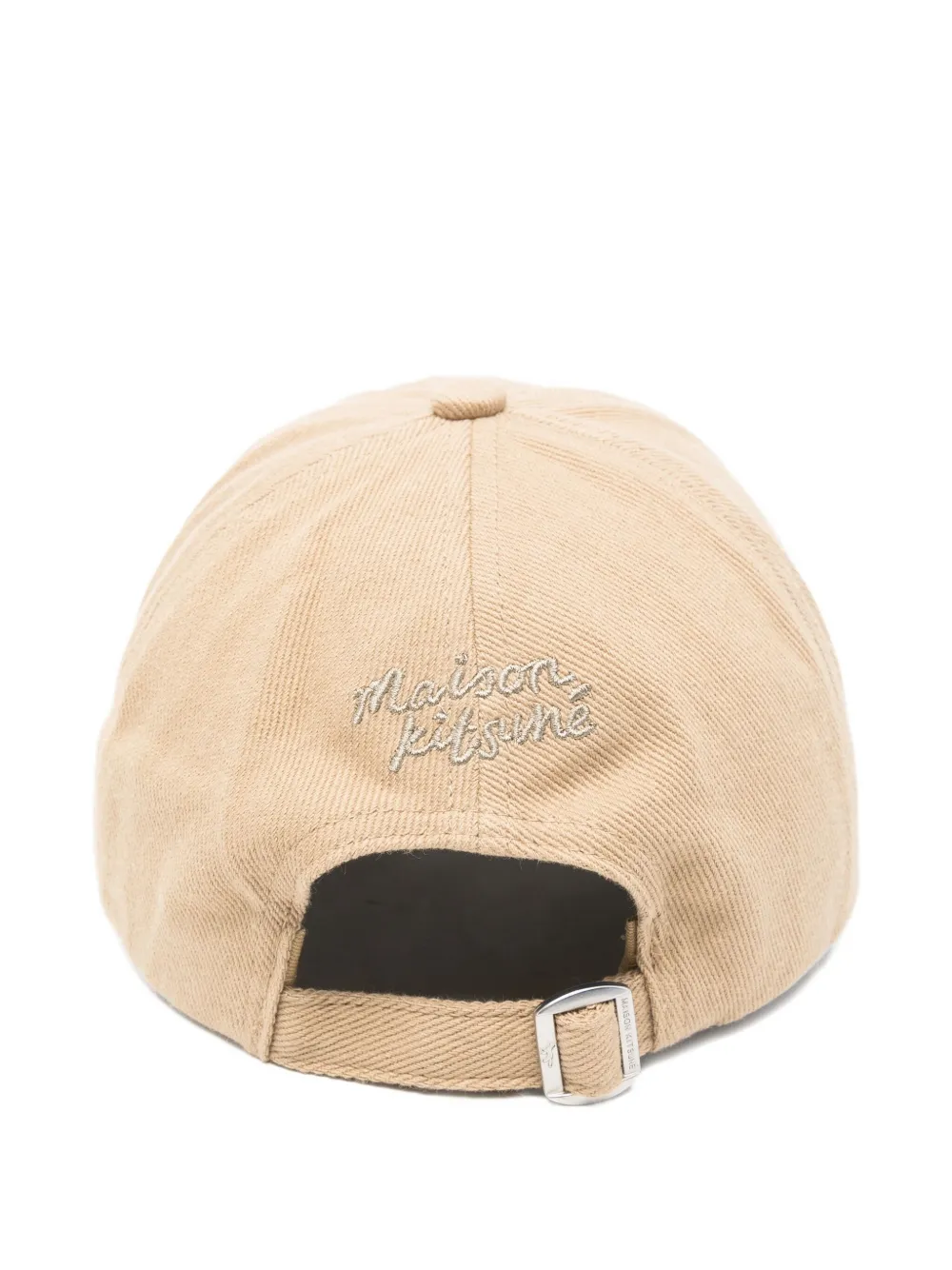 Maison Kitsuné Fox-motif Cap In Brown