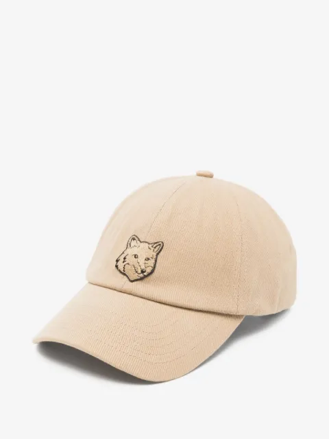 Maison Kitsuné fox-motif cap
