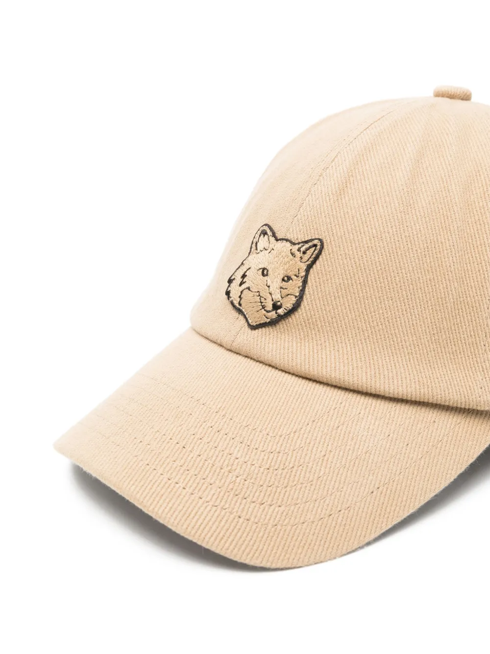 Maison Kitsuné Fox-motif Cap In Brown